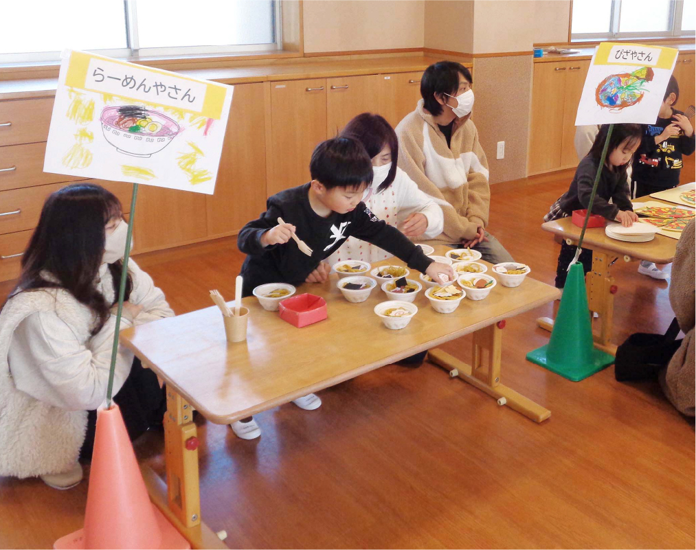 ラーメン屋さんごっこ